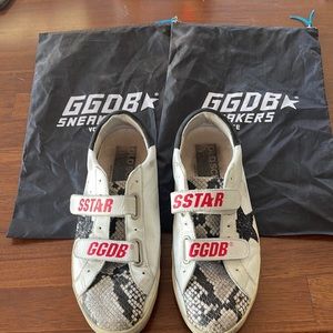 Golden goose Velcro strap shoes